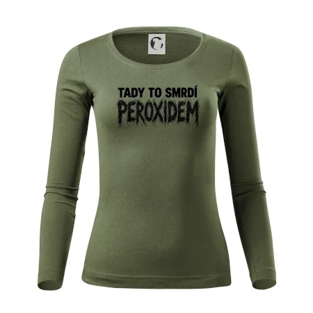 Tady to smrdí peroxidem