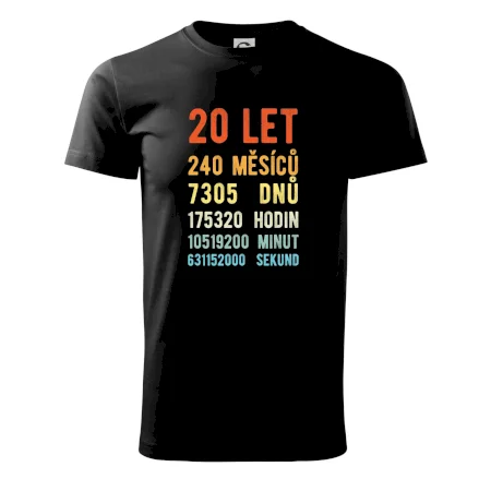 Narozeniny 20 přepočet času