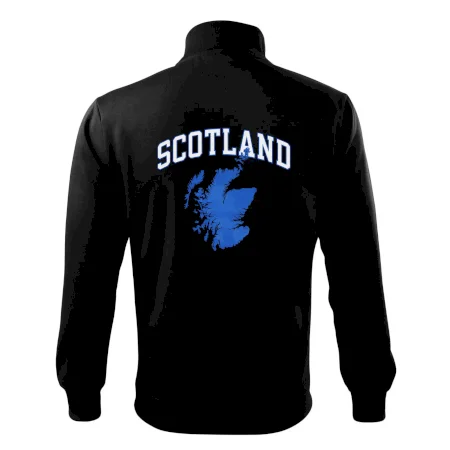Scotland nápis s mapou