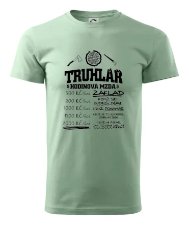 Hodinová mzda truhlář