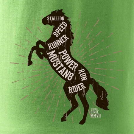 Horse mustang
