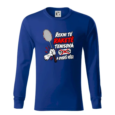Badmintonová raketa není tenisová