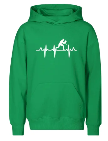 EKG stolní tenista stojící