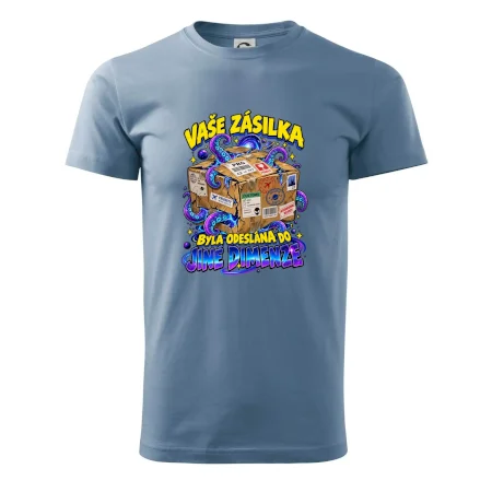 Vaše zásilka byla odeslána do jiné dimenze