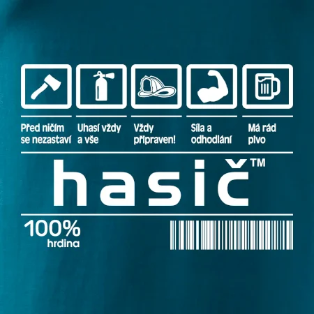Čárový kód - Hasič