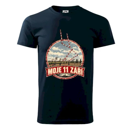 Liblice B bortící se věže moje 11 září retro odznak