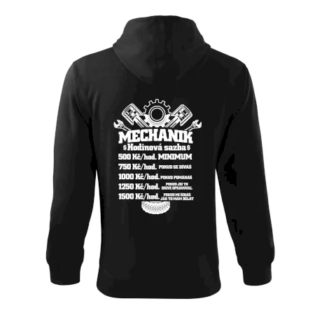 Mechanik - hodinová sazba