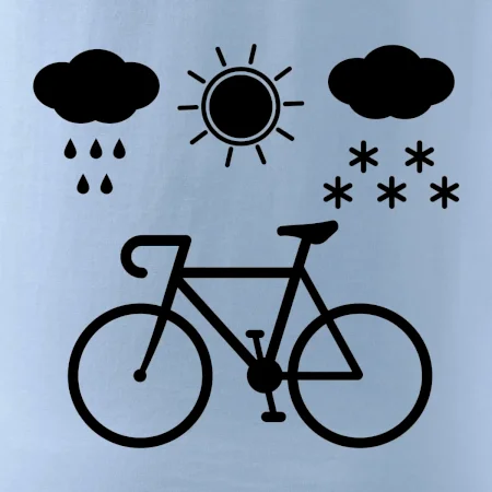 Cyklista za každého počasí