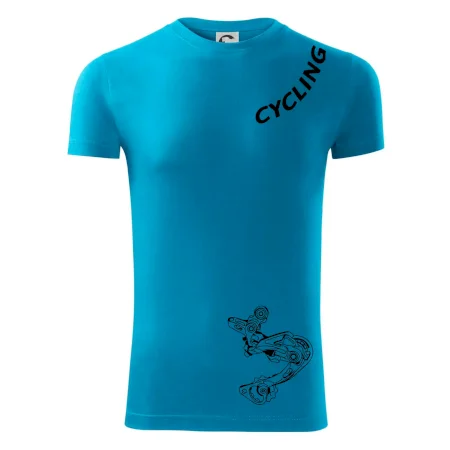 Cycling nápis šikmo