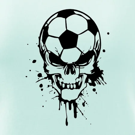 Fotbal lebka splash