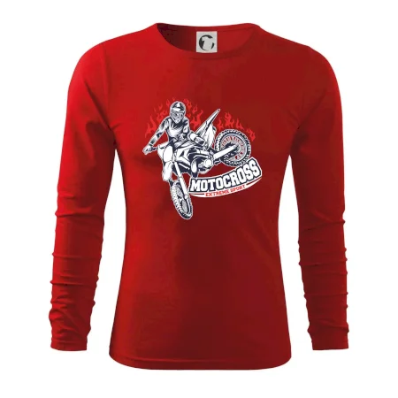Motocross extreme sport fire