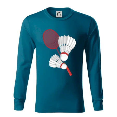 Badminton - pálka a košík