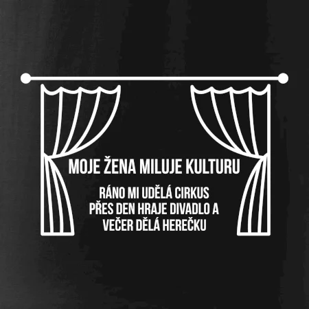 Žena miluje kulturu