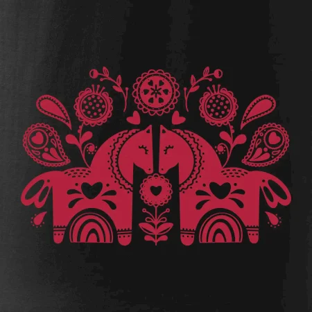 Folklor - dva koně