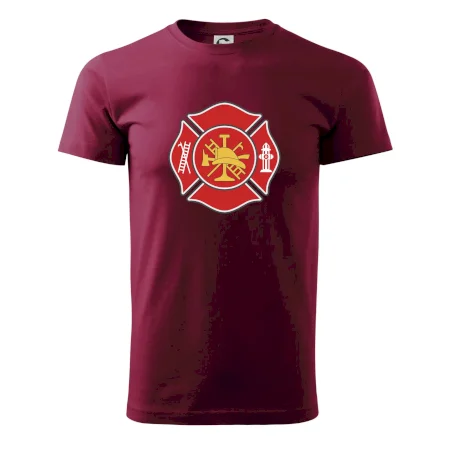 Fire department logo červené