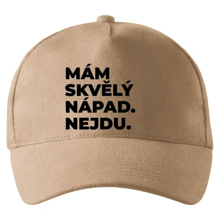 MÁM SKVĚLÝ NÁPAD. NEJDU.