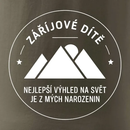 Zářijové dítě. Nejlepší výhled na svět je z mých narozenin