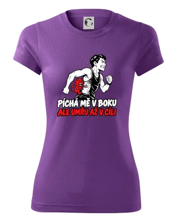 Běžec píchá mě v boku