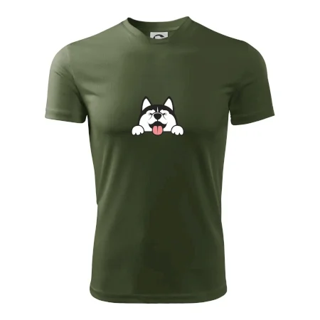 Husky veselý