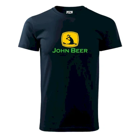 John Beer jelen s pivem