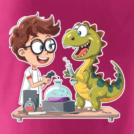 Chemik a dinosaurus - kluk / holka