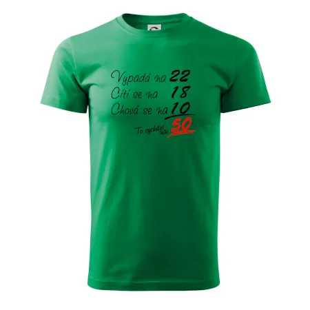 Vypadá, cítí se, chová se - 50 let