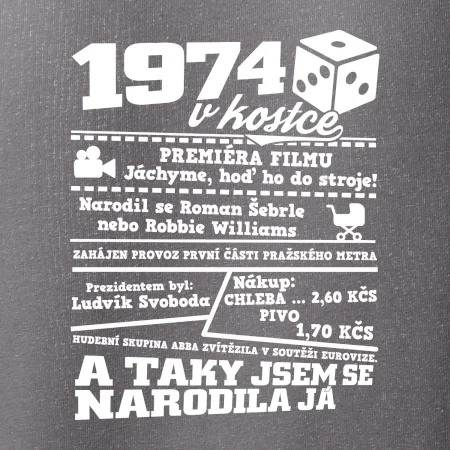 1974 v kostce