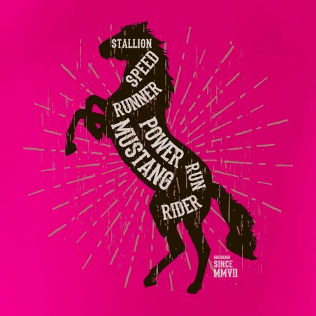 Horse mustang