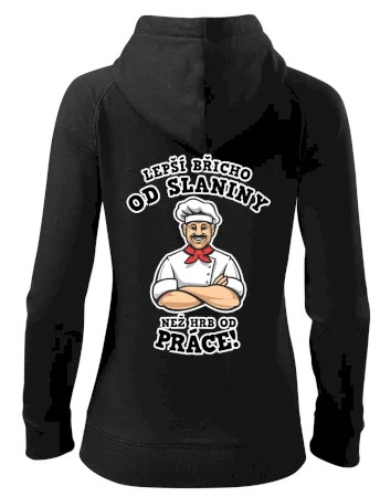 Lepší břicho od slaniny než hrb od práce