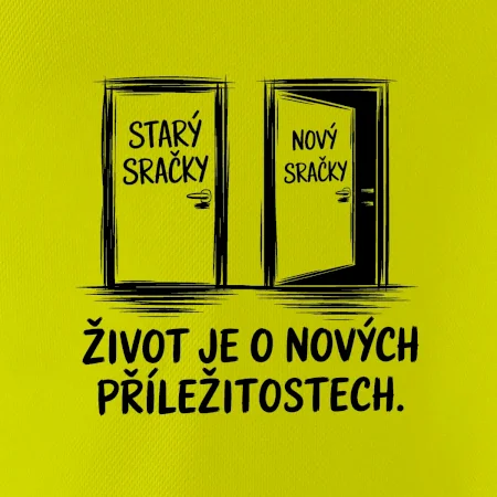Dveře  - starý sračky - nový sračky