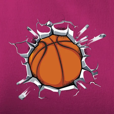 Basketbal míč v triku