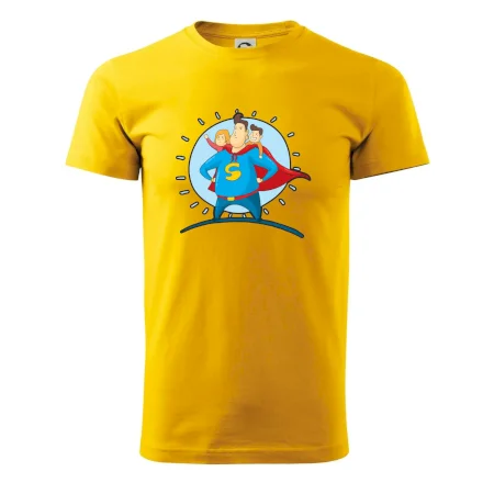 Táta superman - holka a kluk