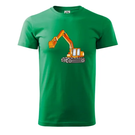 Bagr bez nápisu oranžový