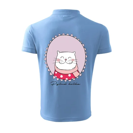 Pyšná kočka fialová
