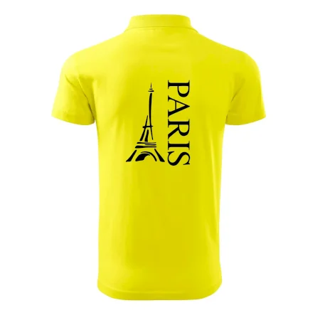 Paris nápis Eiffelovka na výšku