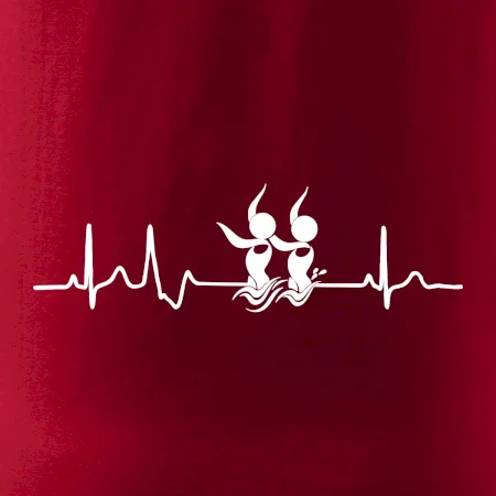 EKG synchronizované plavání