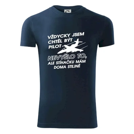 Chtěl jsem být pilot stíhačku mám doma