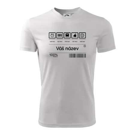 Čárový kód - Vlastní text