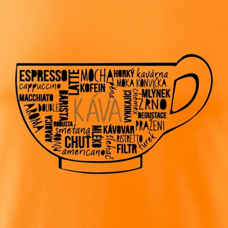 Káva - hrníček názvy