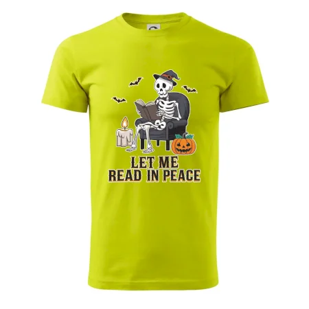 Let me read in peace