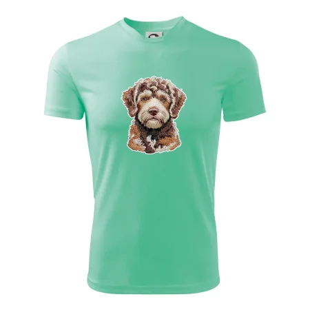 Lagotto romagnolo vyšívaná hlava