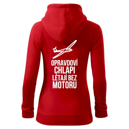 Opravdovi chlapi létají bez motoru