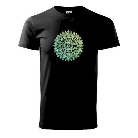 Mandala zelenožlutá