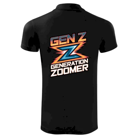 Generace Z - Gen Z barevný nápis