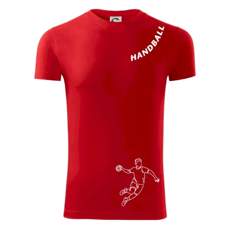 Handball nápis šikmo