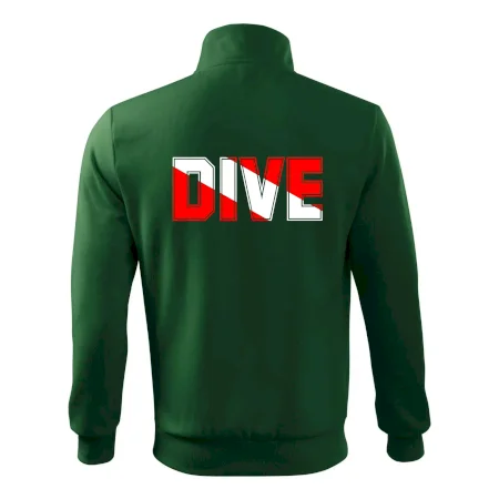 Dive nápis vlajka
