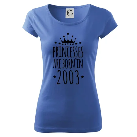 Princesses are born in 2003
