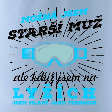 Lyže - možná jsem starší muž