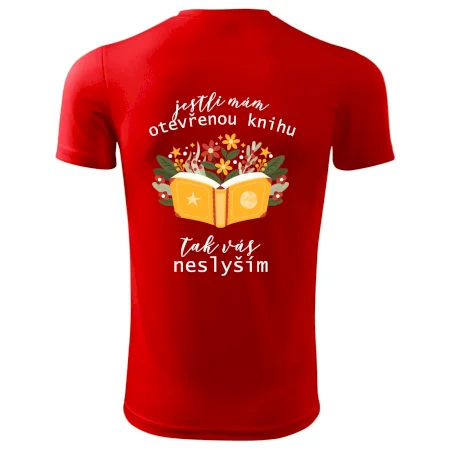 Jestli mám otevřenou knihu, tak vás neslyším