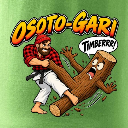 Osoto gari timber judo